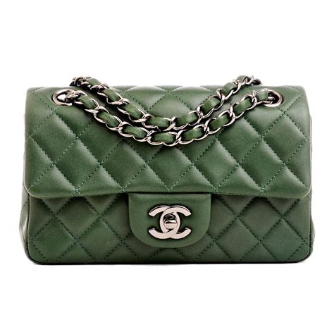 chanel green mini bag|Chanel mini bags 2021.